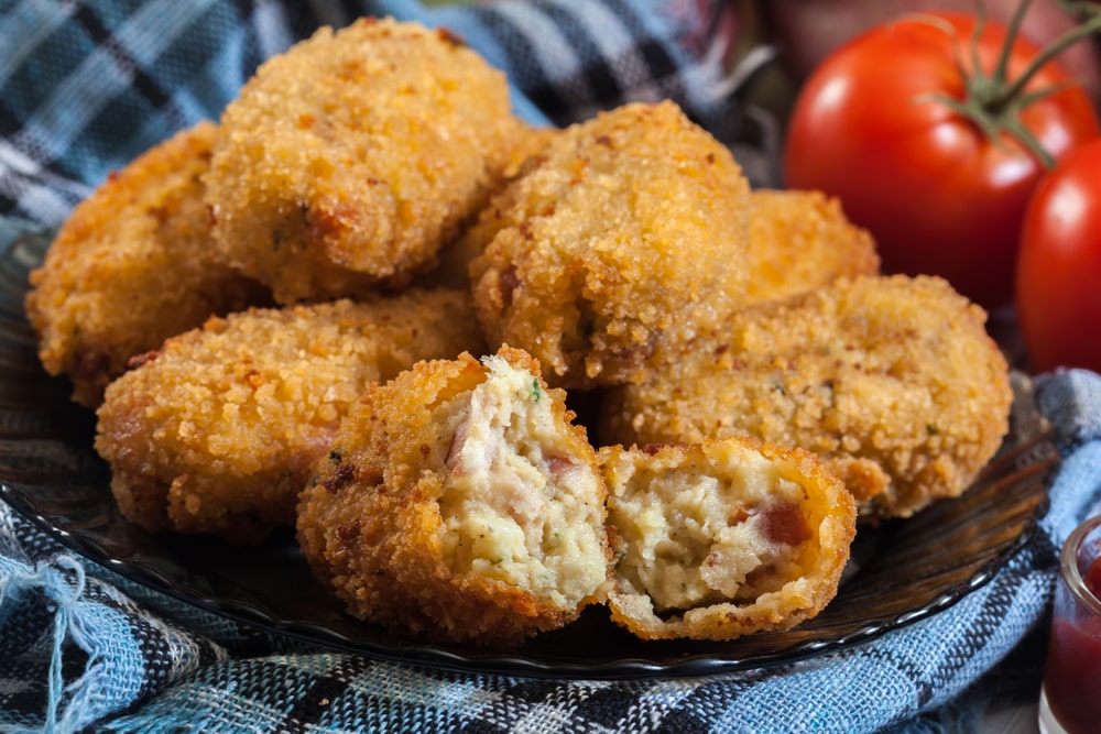 Chicken Ham and Potato Croquettes Recipe